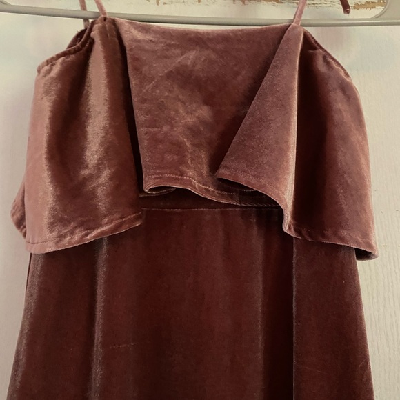 Revelry Kids Riley Convertible Velvet Flower Girl/Junior Bridesmaid Dress - Picture 2 of 6